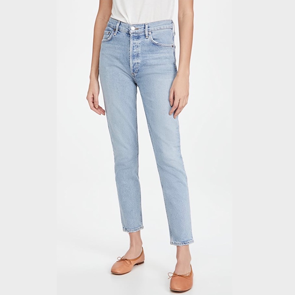 AGOLDE Nico High Rise Slim Fit Jeans - Picture 6 of 9